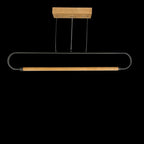 Suspension LED Bois et Métal
