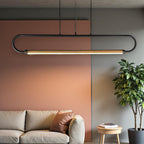 Suspension LED Bois et Métal