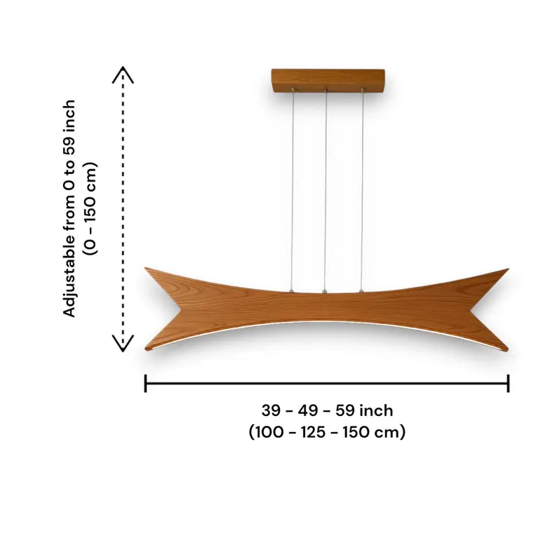 Wood Pendant Light