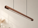 UNIKAA hanging light for office desk in a minimalist modern interior with solid wood finish and clean premium styling.